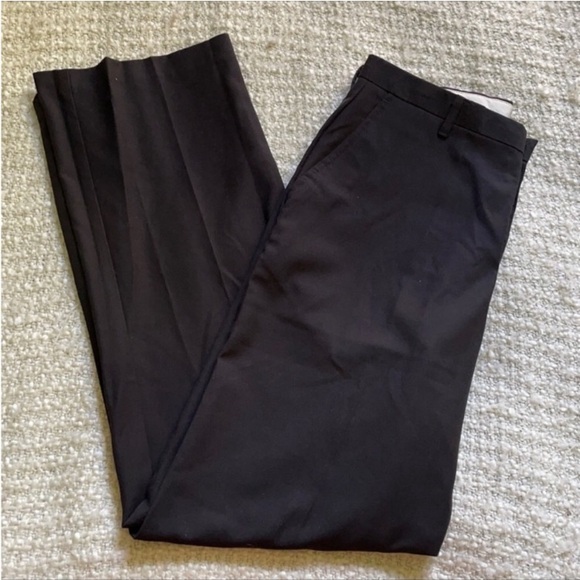 🎩 Chaps Boys Size 18 Black Dress Pants - Picture 2 of 7